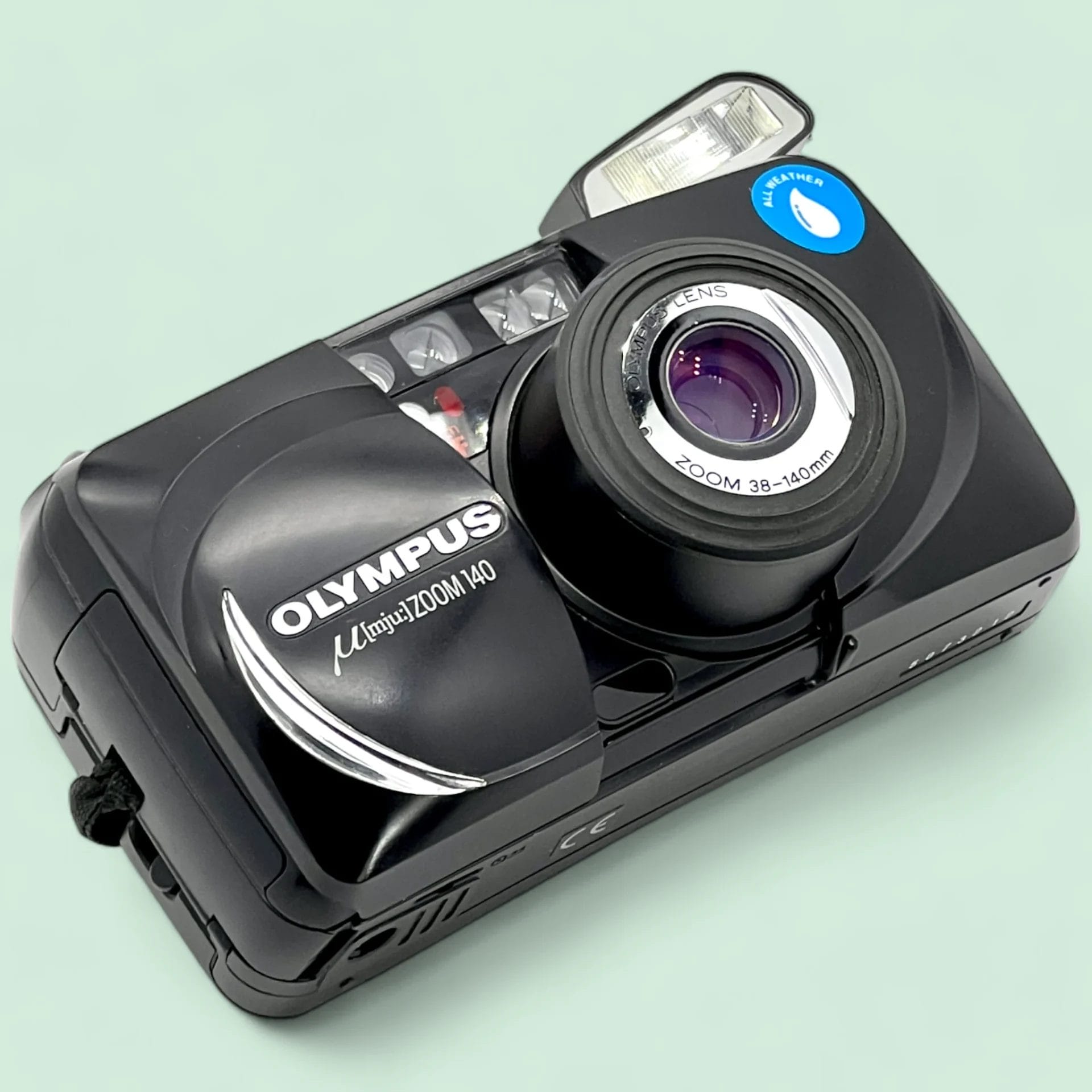Olympus Mju Zoom 140 - Black - Analogue Revival