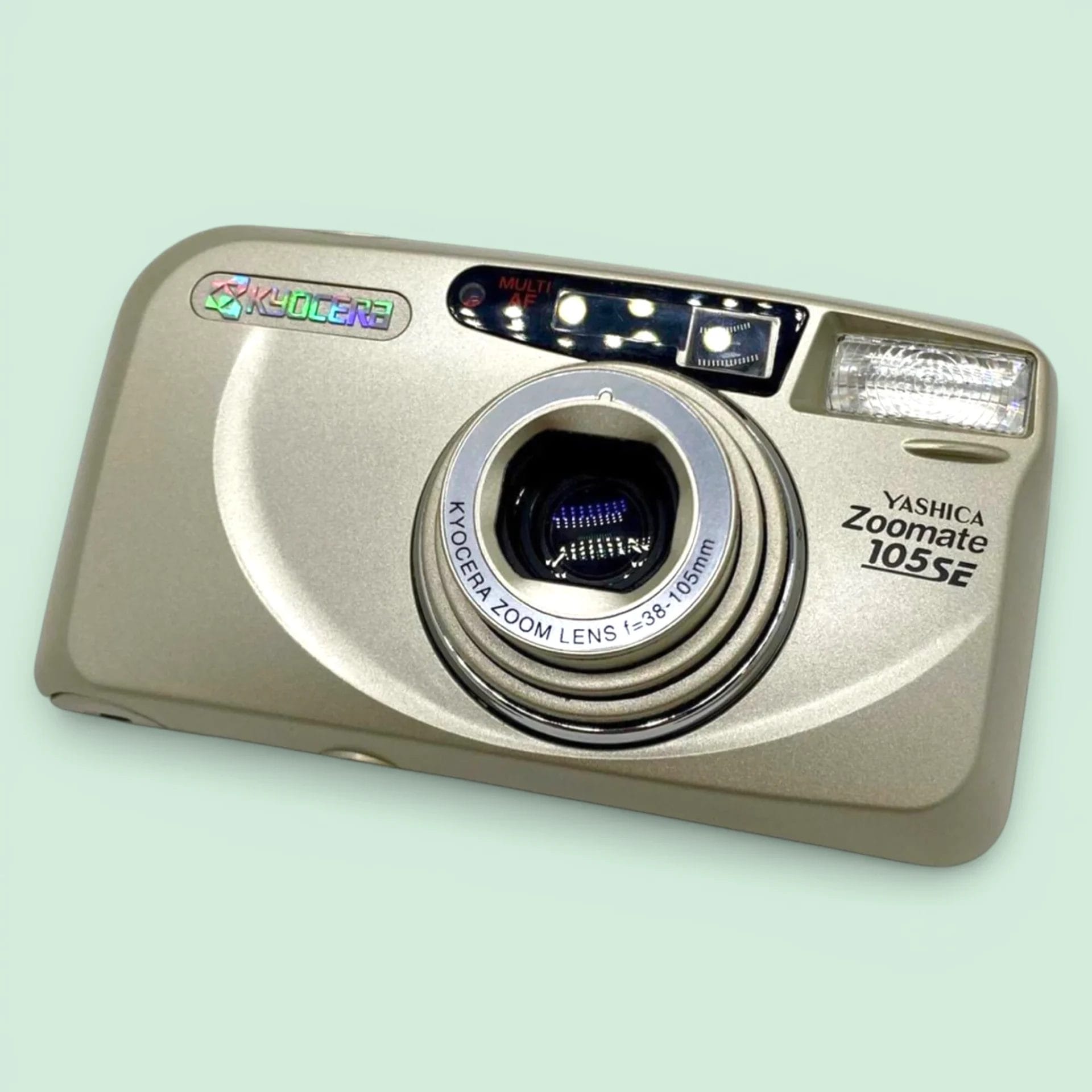 【動作確認済/完動品】Yashica Zoomate 105SE Yashica Zoomate 105SE point-and-shoot film camera with box and