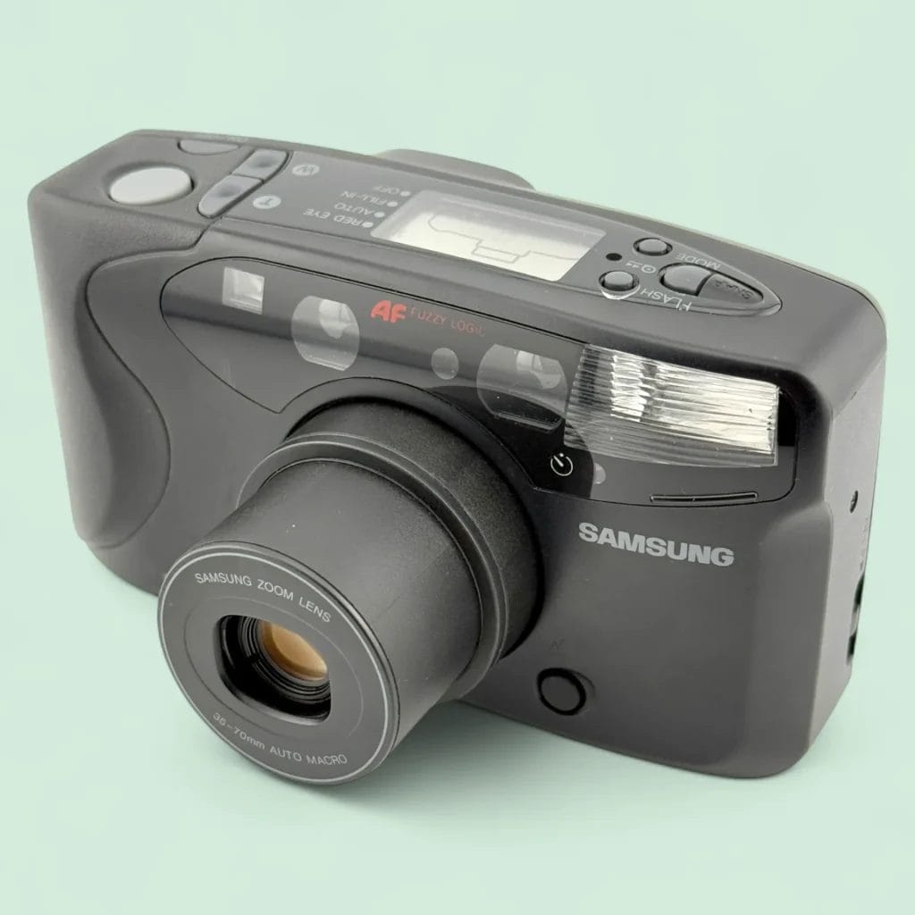 美品 SAMSUNG AF-SLIM #1507 SAMSUNG AF SLIM ZOOM Camera 35-70mm Lens Autofocus Macro