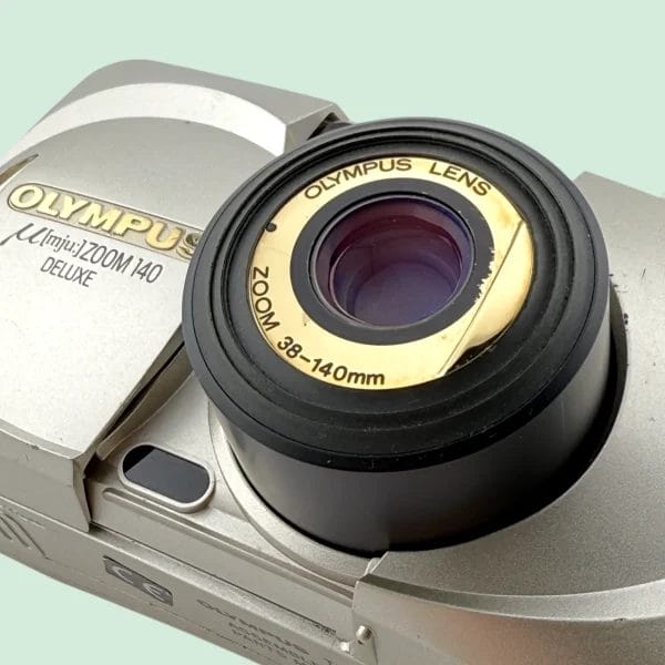 Olympus Mju Zoom 140 Deluxe - Silver - Analogue Revival