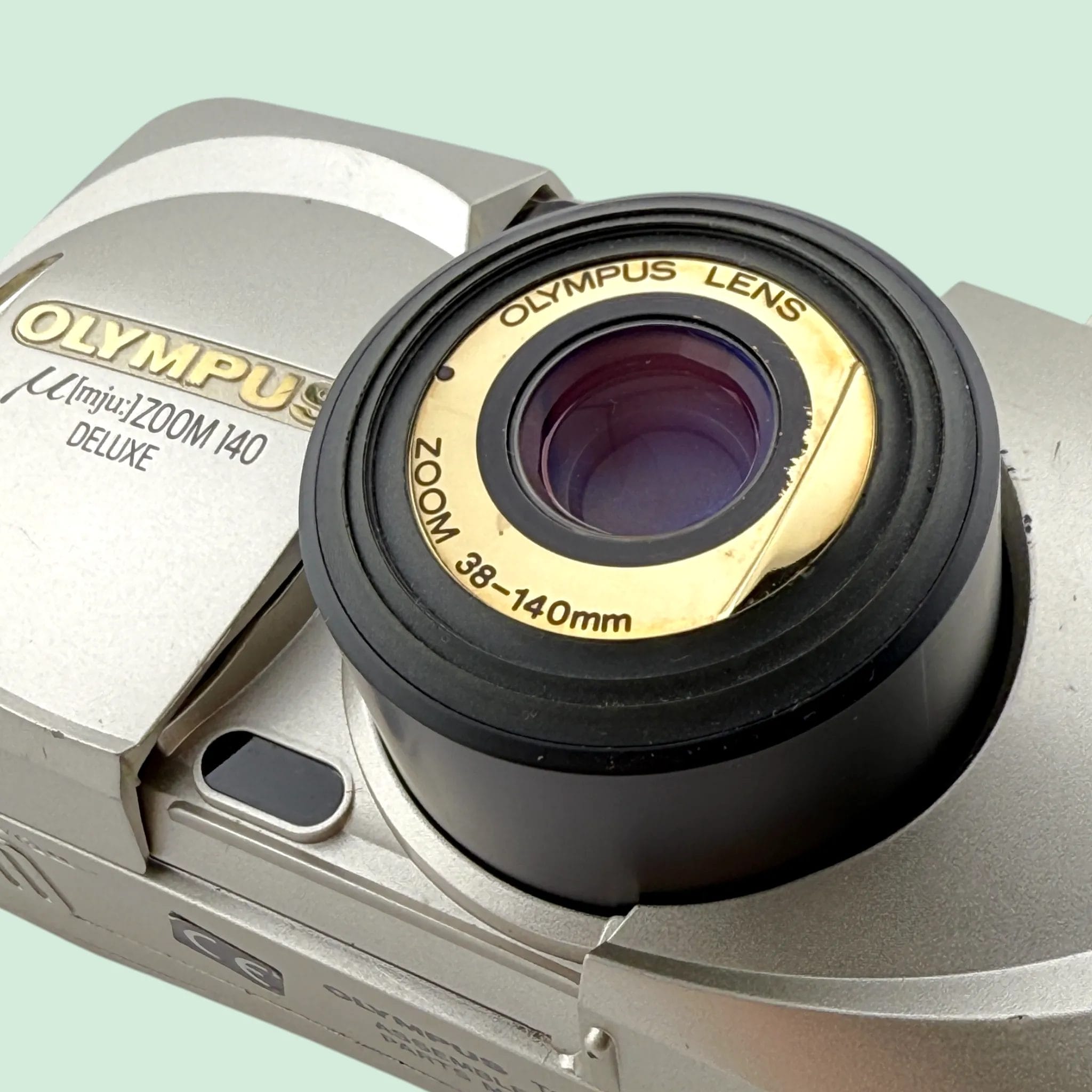 Olympus Mju Zoom 140 Deluxe - Silver - Analogue Revival