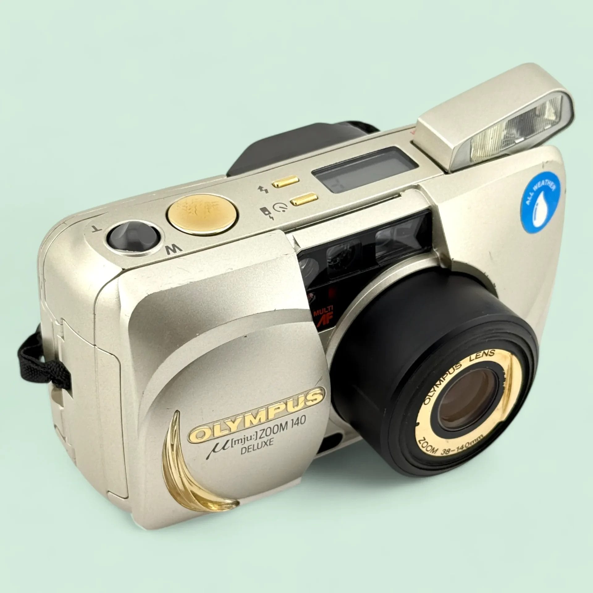 Olympus Mju Zoom 140 Deluxe - Silver - Analogue Revival