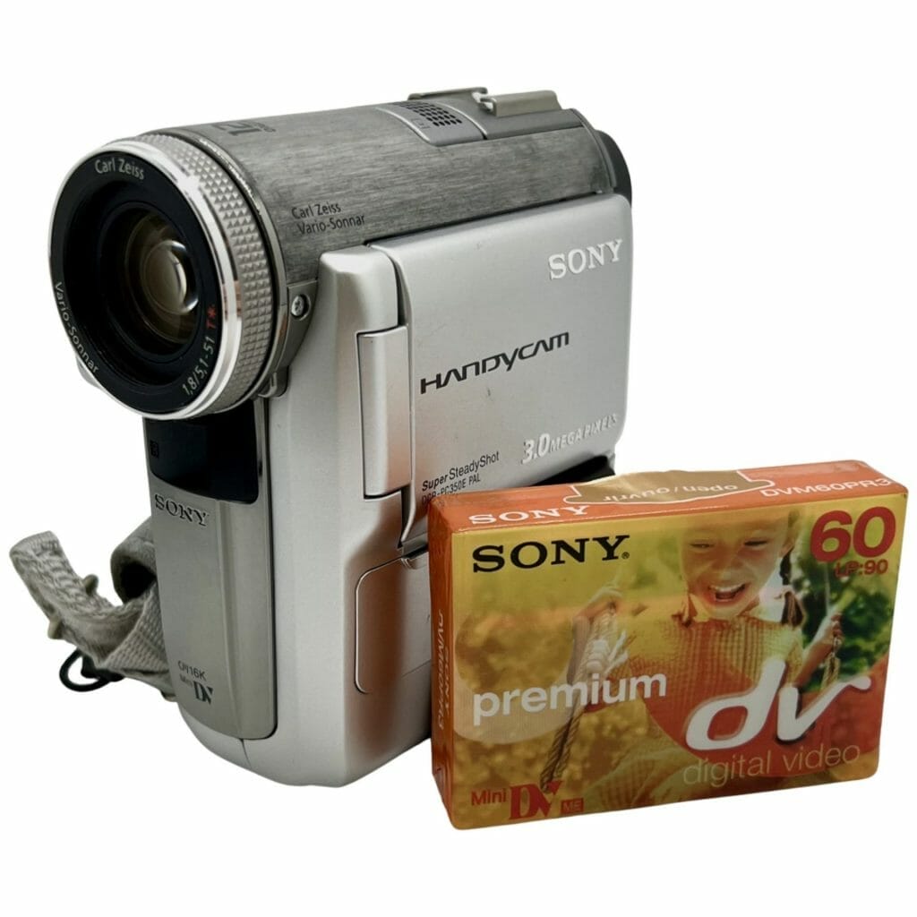 Sony Handycam Mini Dv Tape Camcorder - Analogue Revival Sony Handycam Mini Dv Tape Camcorder - Analogue Revival