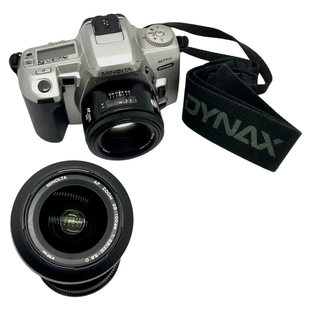 Minolta Dynax 404si Kit - Analogue Revival Minolta Dynax 404si Kit - Analogue Revival