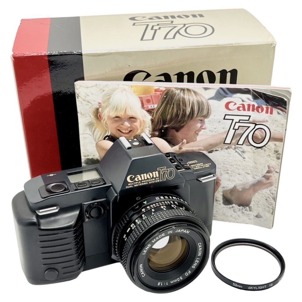 キャノンT-70　（フイルムカメラ）CANON T70 本体 Canon T70 - Wikipedia