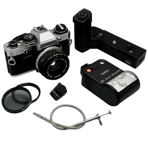 美品 OLYMPUS OM10 sunpak ot220-s セット Olympus OM10 Kit - Analogue Revival