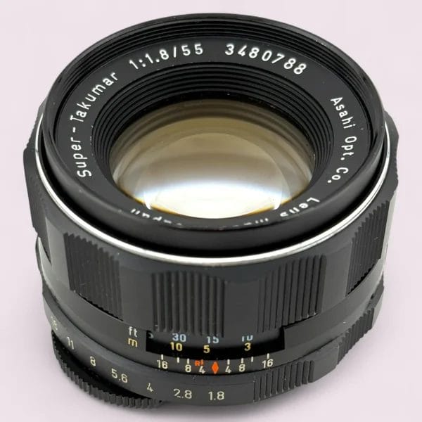 Super-Takumar 55mm f/1.8 M42 Mount Lens - Analogue Revival