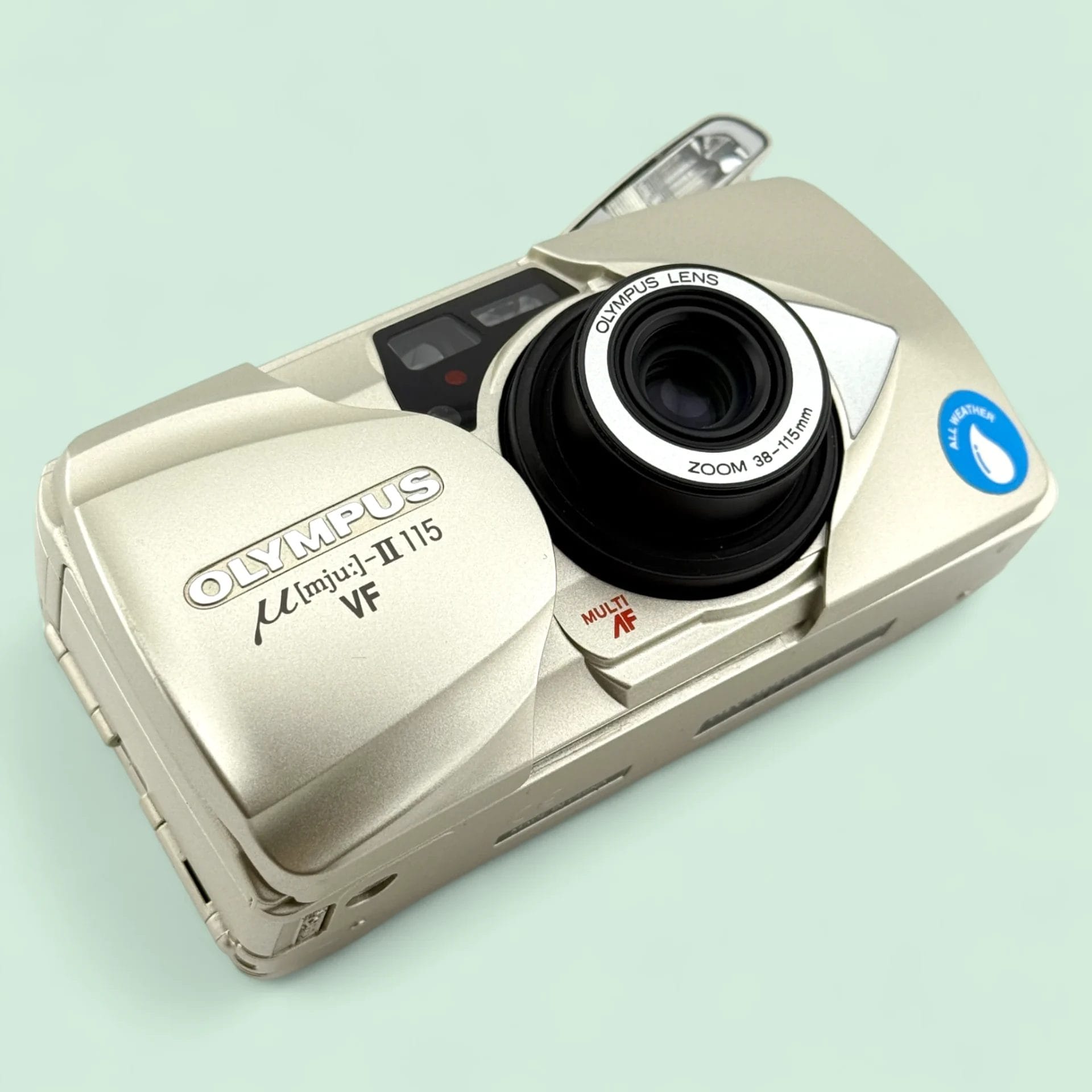 OLYMPUS μ[mju:]-II 115 コンパクトフィルムカメラ OLYMPUS μ Ⅱ 115 VF / オリンパス | boromeez camera ◎ ボロミーズ
