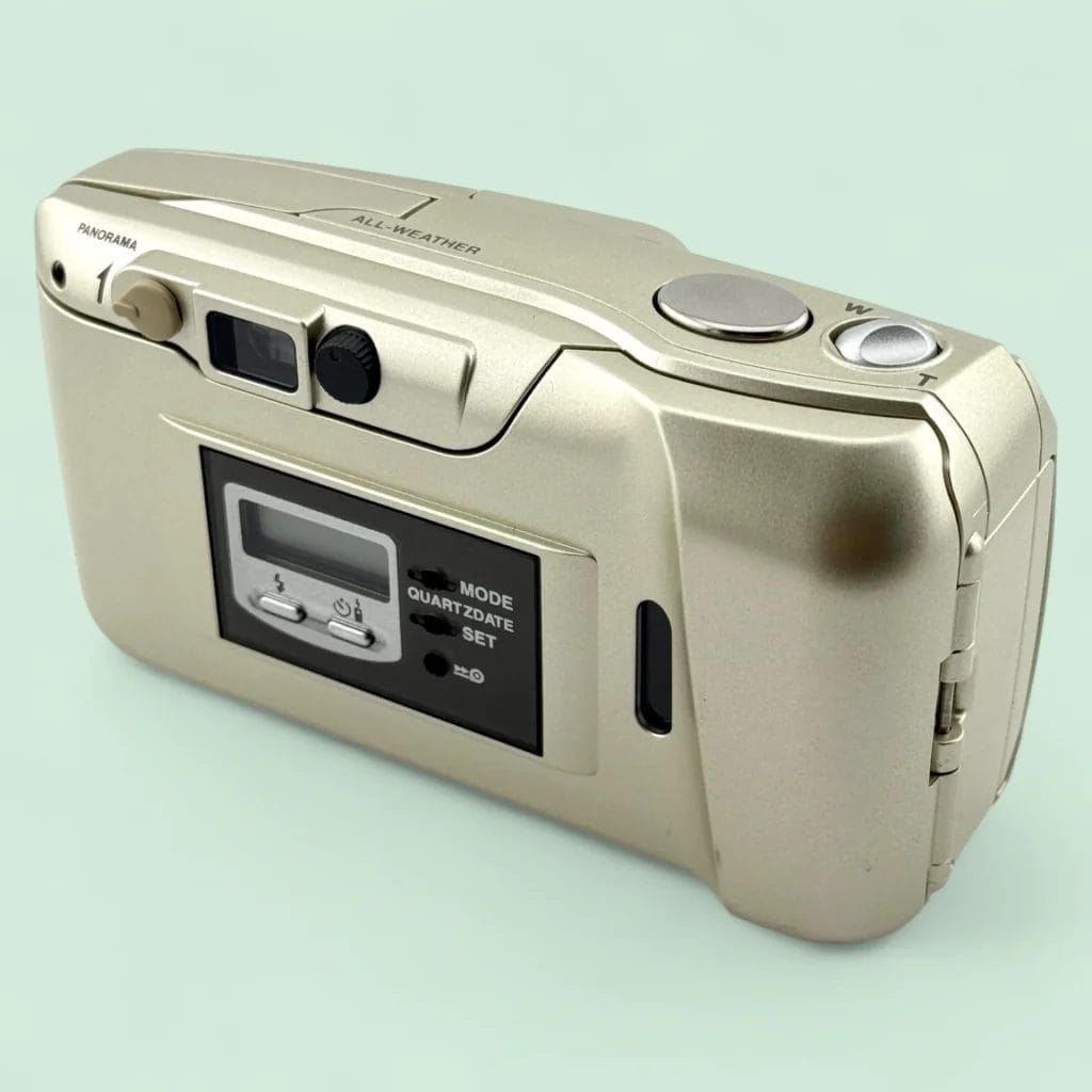 ■完動品 OLYMPUS μ[mju:]-II ZOOM VF 🎦【MINT W/Case＆Strap】Olympus mju μ II Zoom VF Point