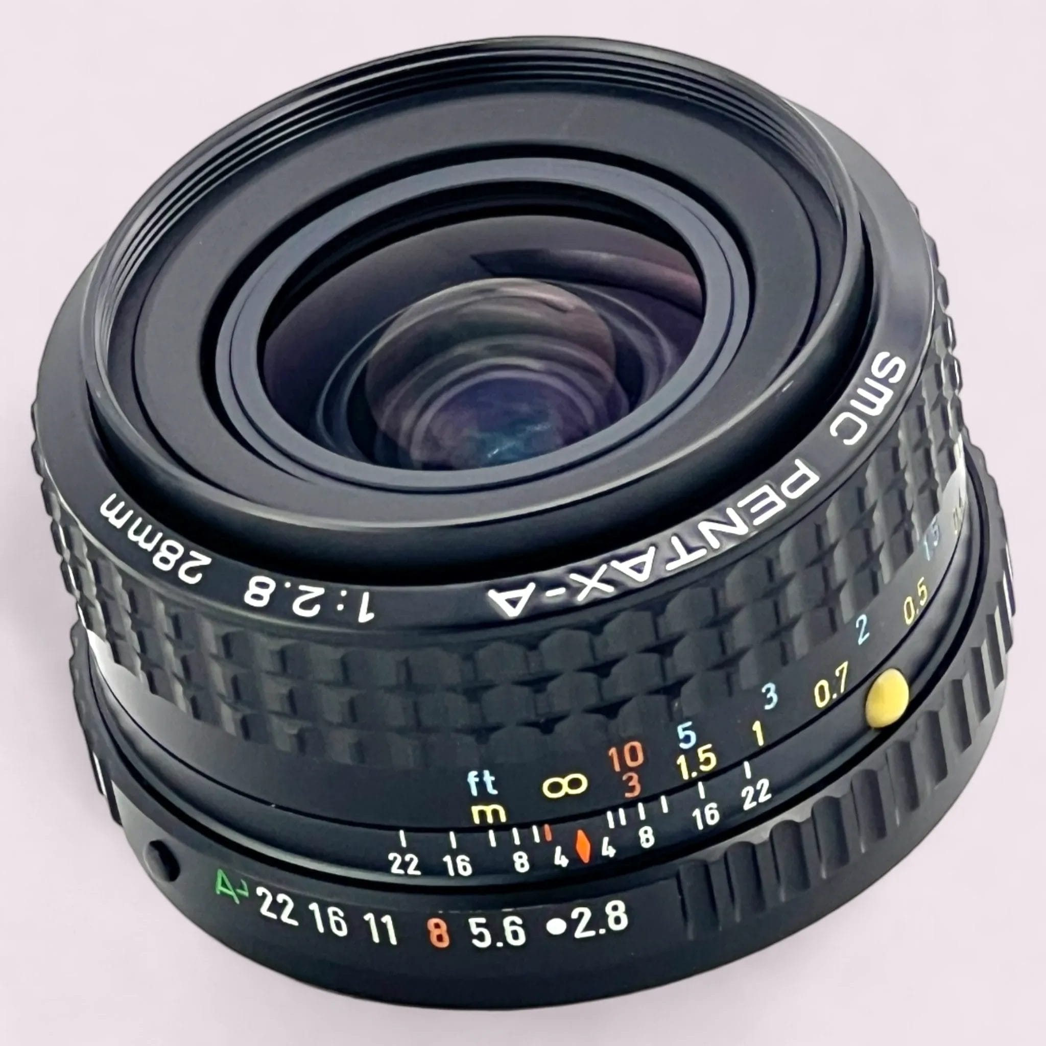 Pentax A 28mm f/2.8 PK Mount Lens - Analogue Revival