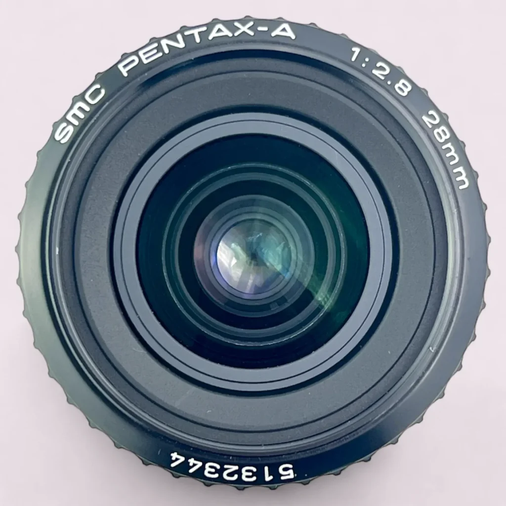 Pentax A 28mm f/2.8 PK Mount Lens - Analogue Revival Pentax A 28mm f/2.8 PK Mount Lens - Analogue Revival