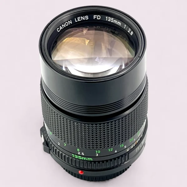 Canon 135mm f/2.8 FD Mount Lens - Analogue Revival Canon 135mm f/2.8 FD Mount Lens - Analogue Revival