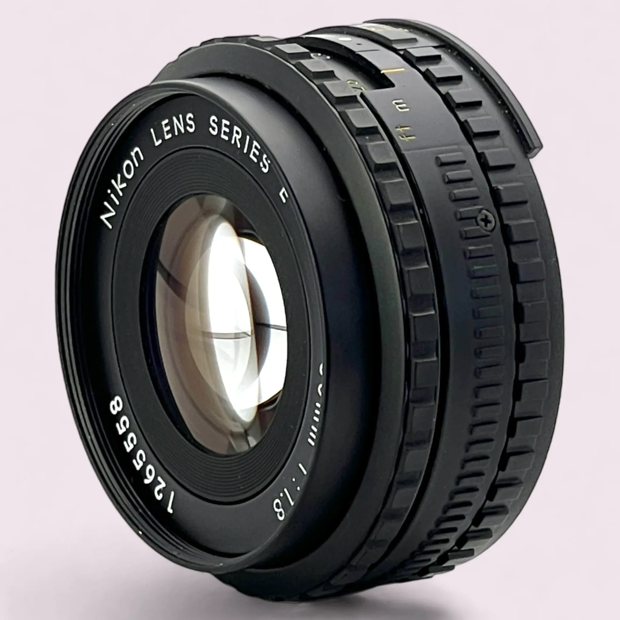 整備済 ニコン EM／Nikon LENS SERIES E 50mm f1.8 Nikon Series E 50mm f/1.8 F Mount Lens - Analogue Revival