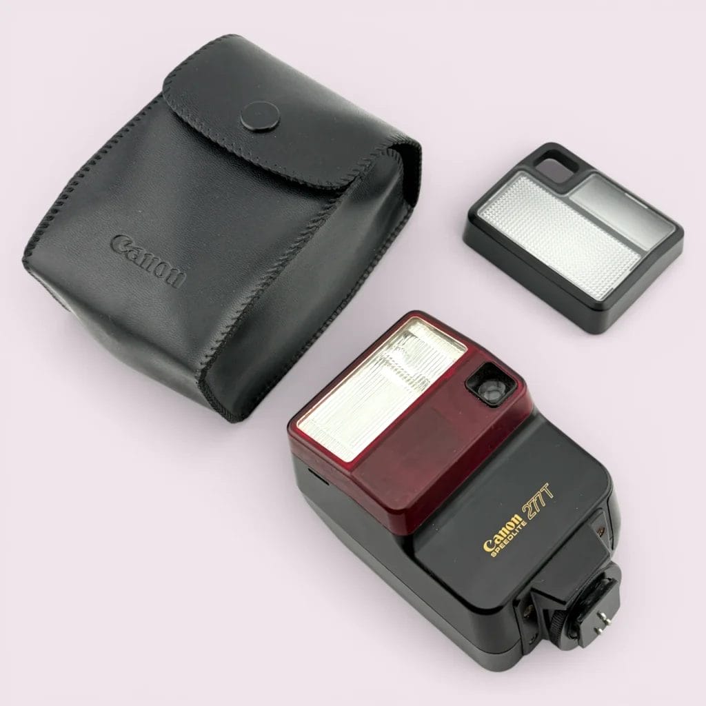 Mode d'emploi du flash Speedlite 277T Canon vintage