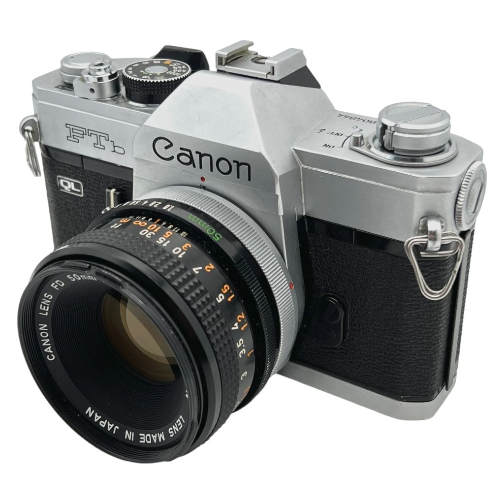 キャノン Canon FTbシルバー & FD 50mm F1.8 #25 Canon FTB - Analogue Revival