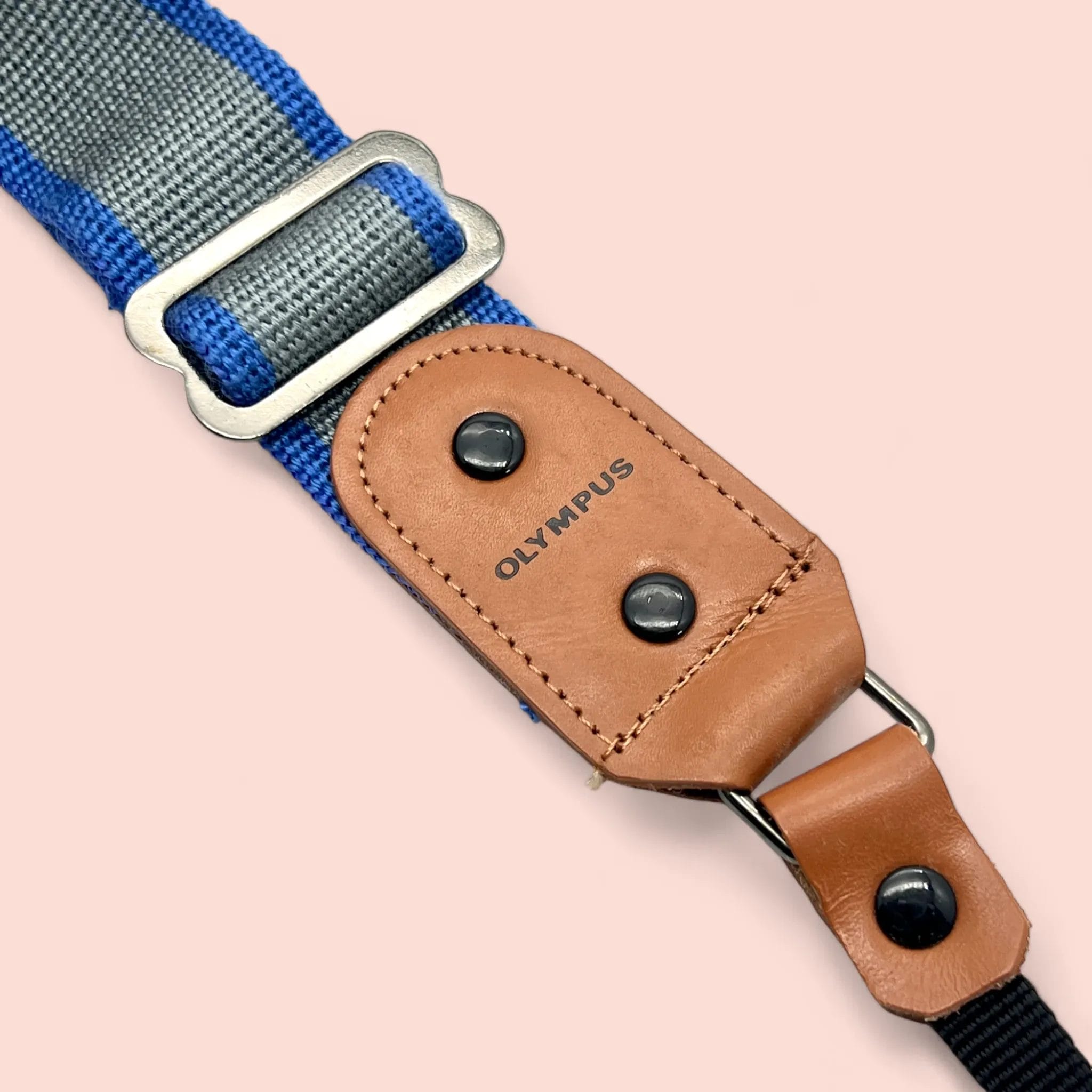 Blue Olympus Camera Strap - Analogue Revival