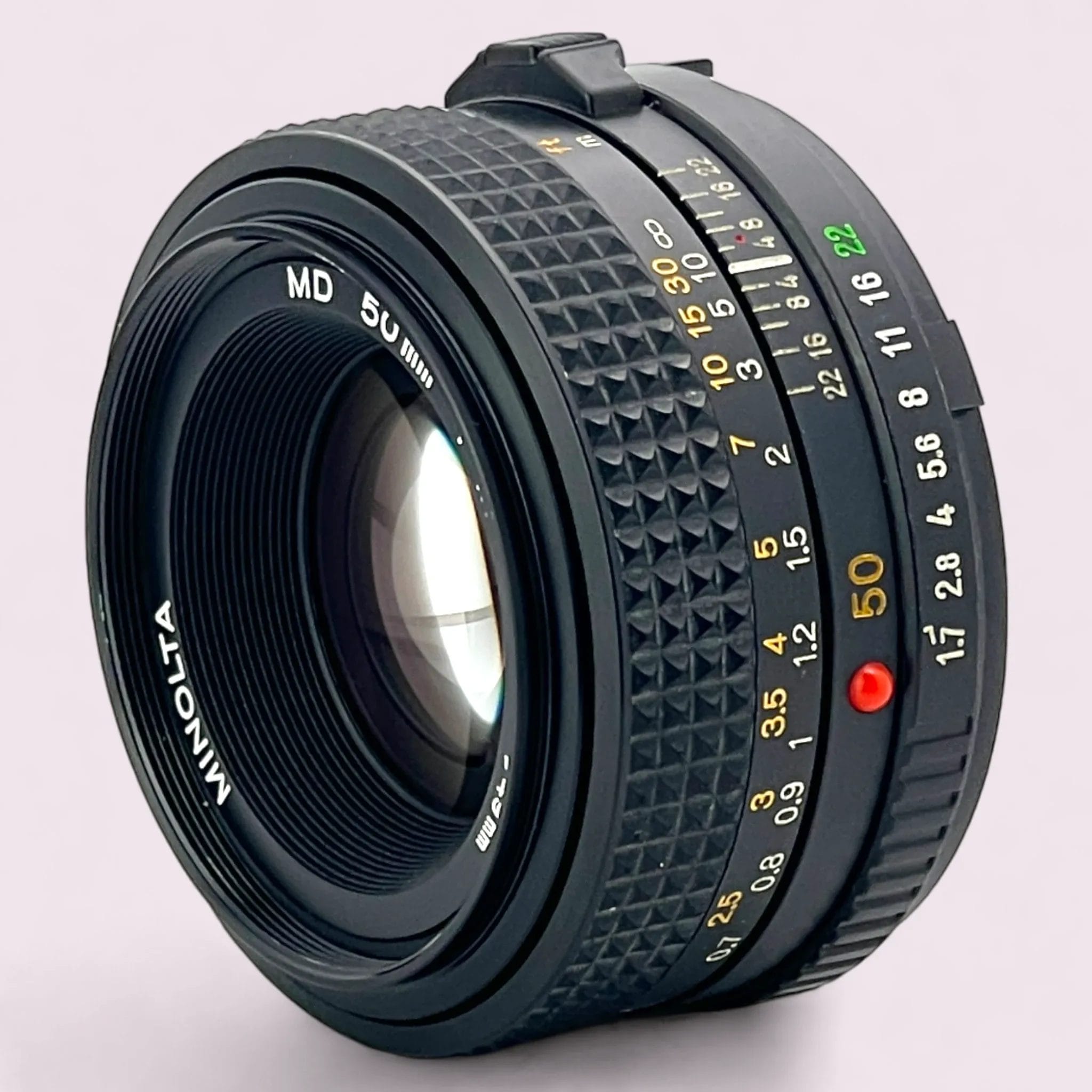 Minolta 50mm f/1.7 MD Mount Lens - Analogue Revival