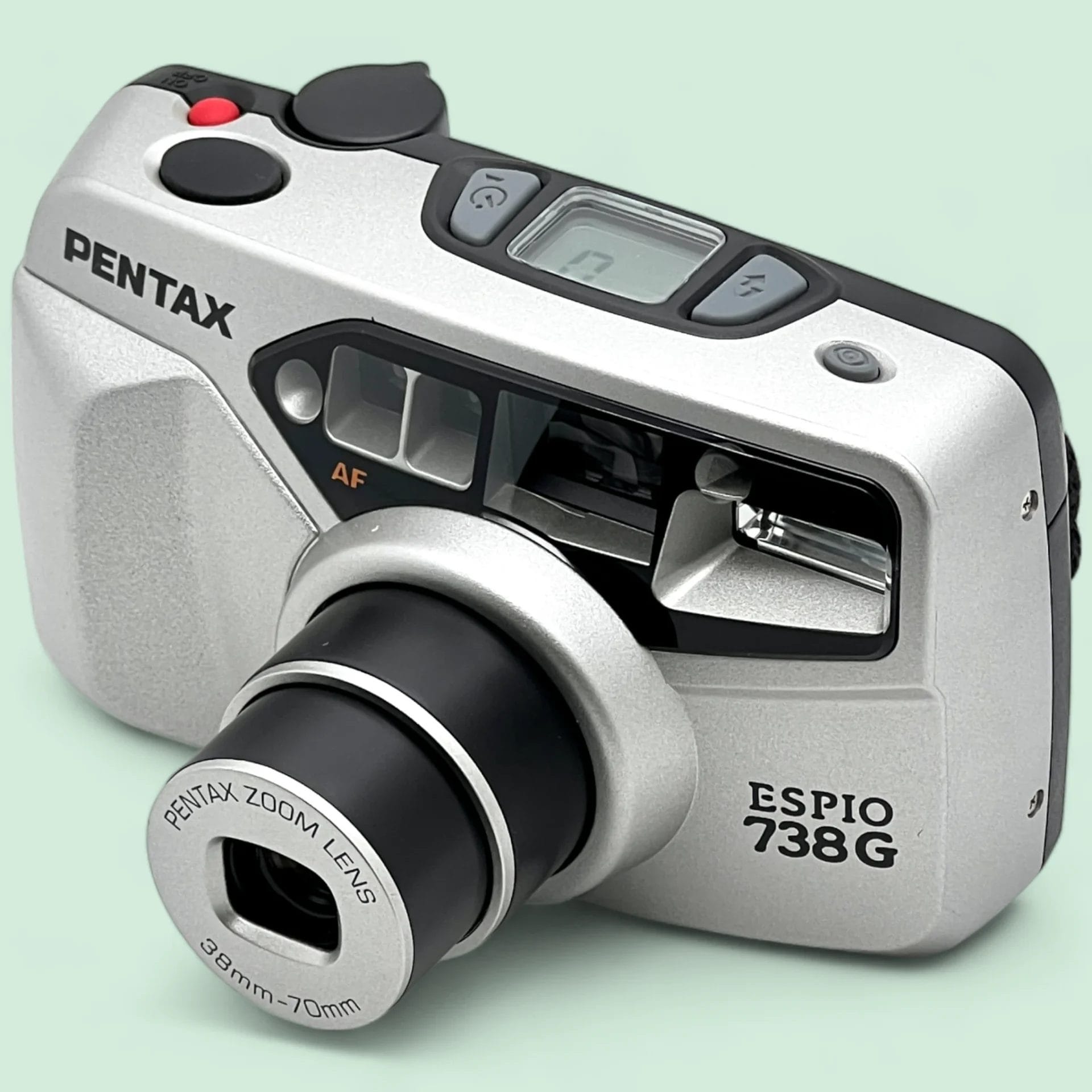 PENTAX ESPIO 738G コンパクトフィルムカメラ Pentax Espio 738G Black 35mm Film Camera Point and Shoot – Film