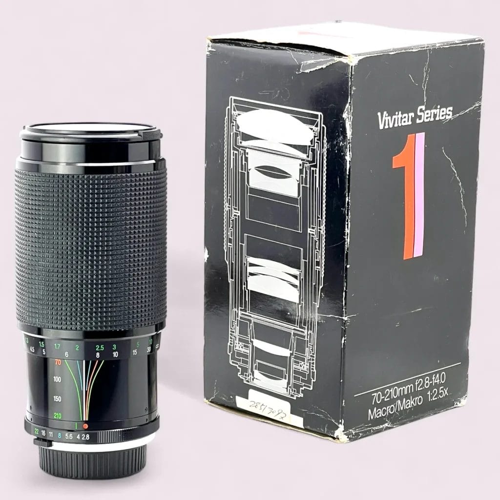 Vivitar 80-210mm f/2.8-4 Olympus OM Mount Lens - Analogue Revival