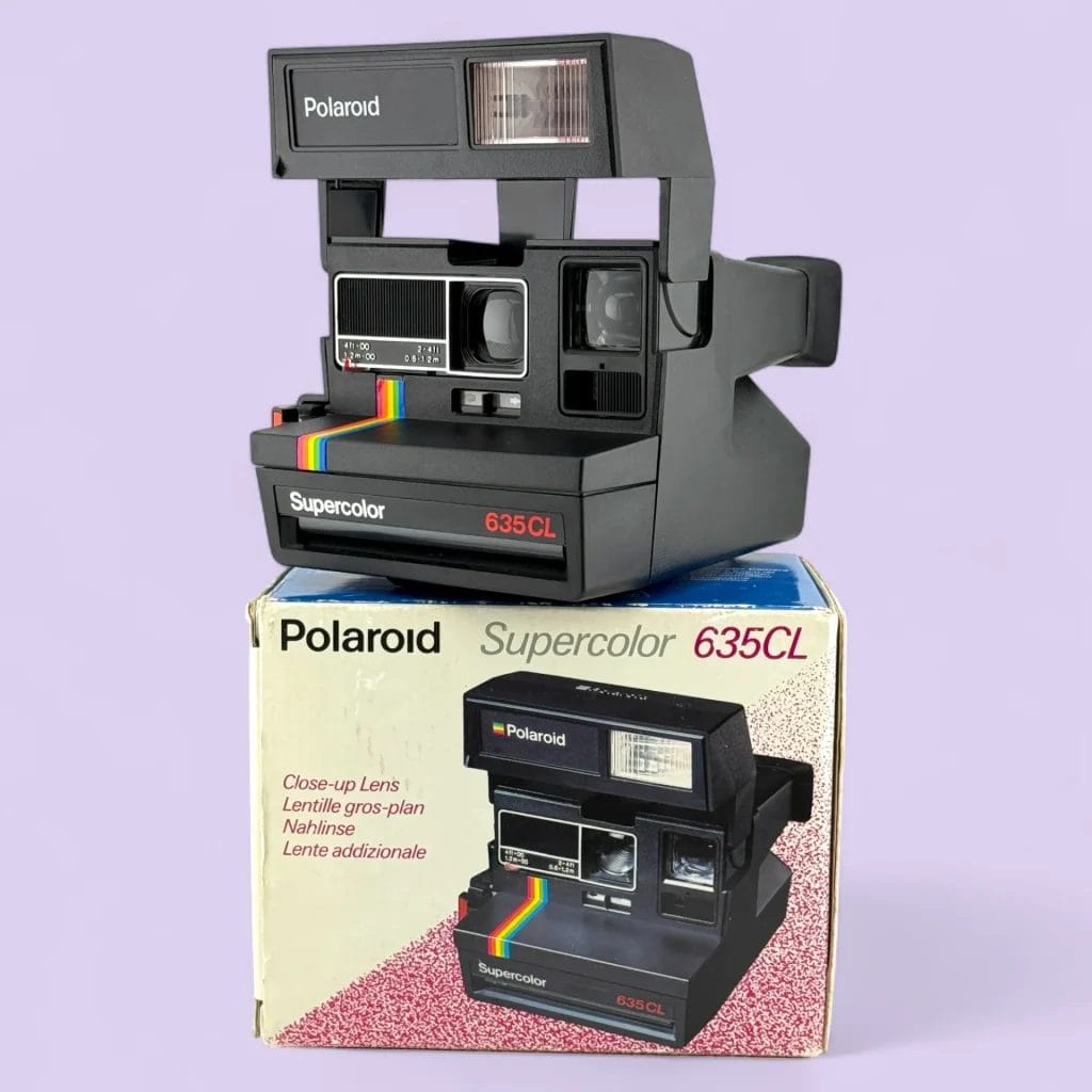 Polaroid Supercolor 635CL Boxed - Analogue Revival