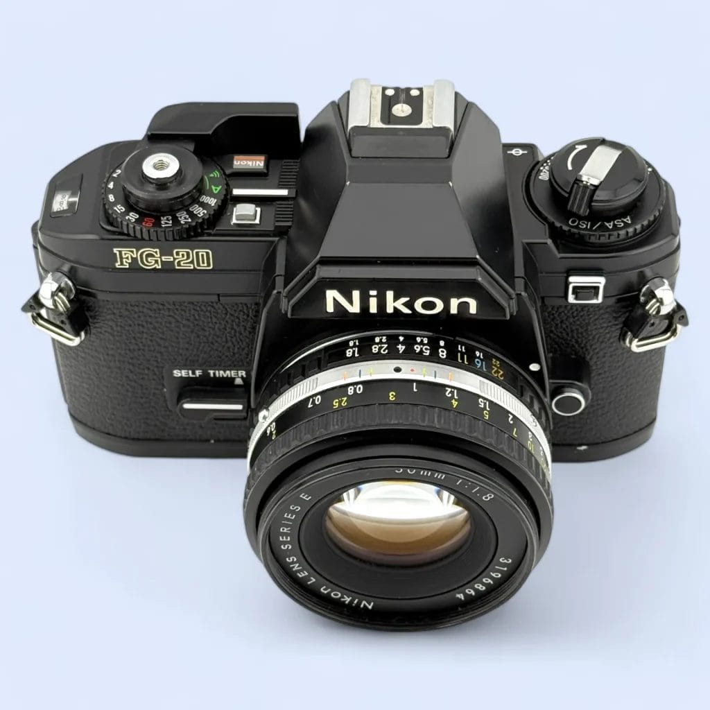 Nikon FG-20 Black - Analogue Revival