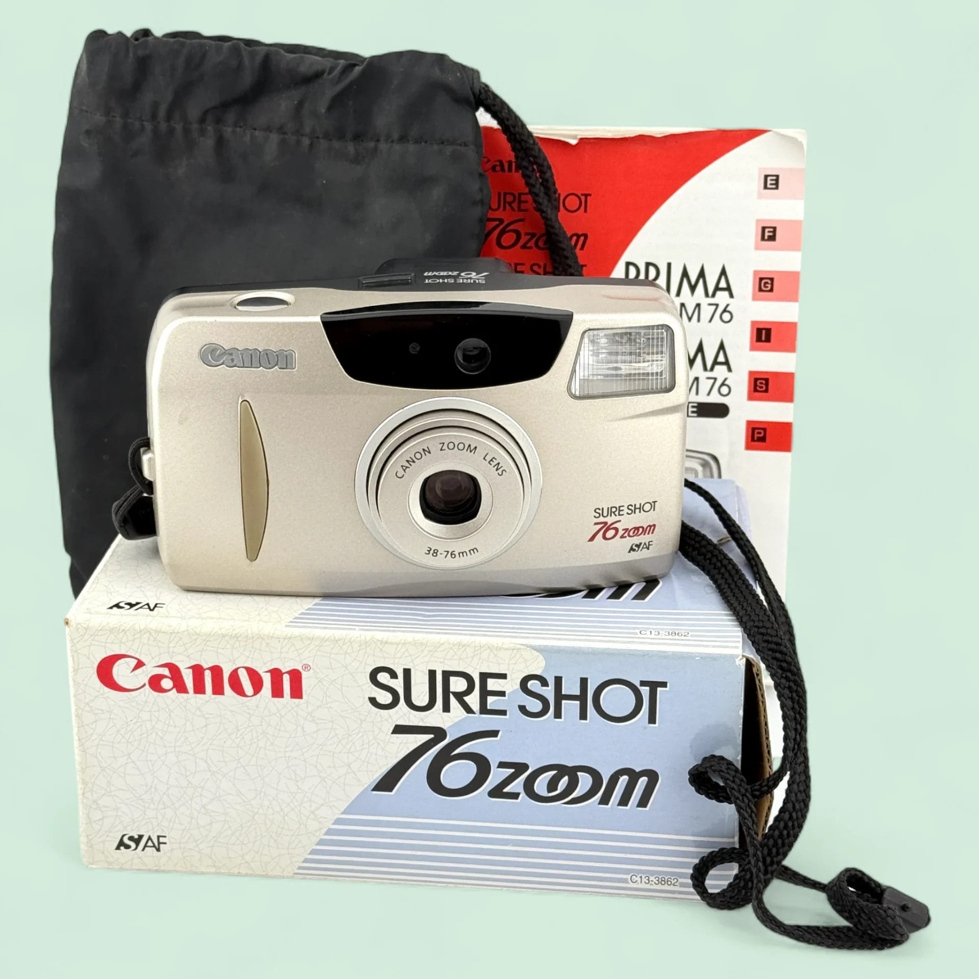 Canon Sure Shot 76 Boxed - Analogue Revival