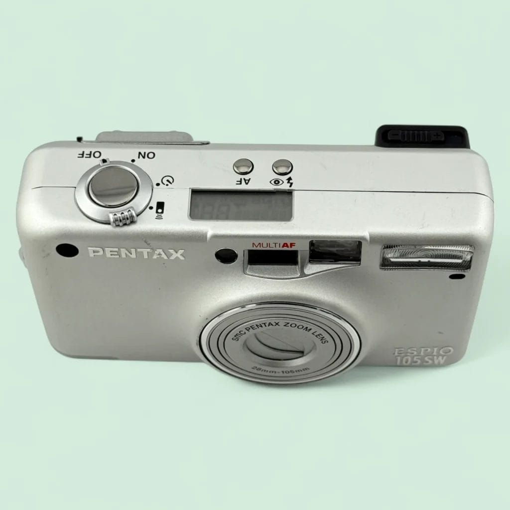 美品　動作品　PENTAX ESPIO 105 SW フィルムカメラ PENTAX ESPIO 105SW シルバー フィルムカメラ ヴィンテージ 2025年最新