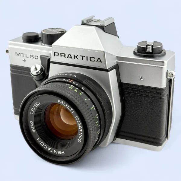 Praktica MTL5 Appareil Photo 35mm Avec Objectif 50mm 1.8 Et Boîtier