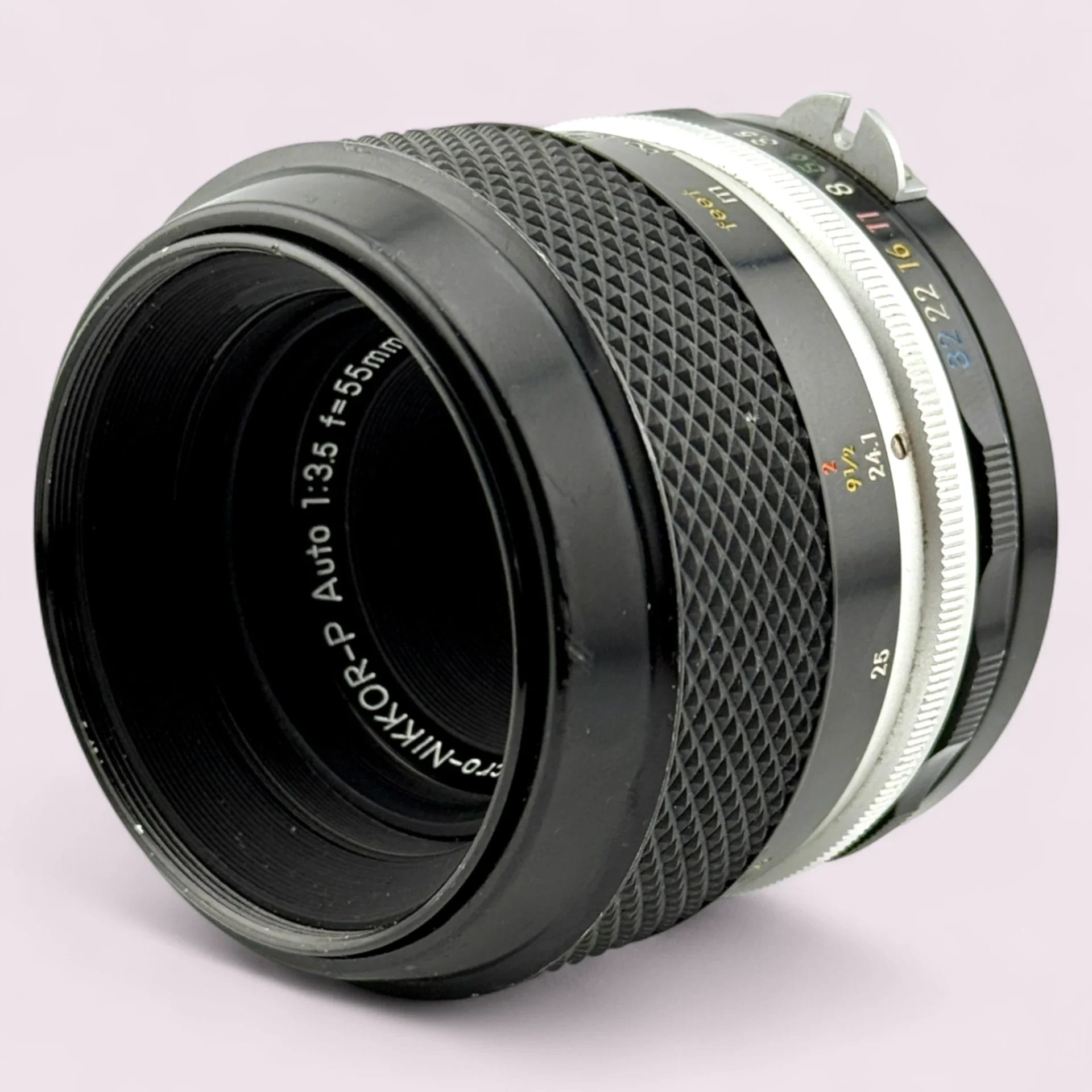 Nikon 55mm f/3.5 Micro-Nikkor-P Pre-Ai F Mount Macro Lens