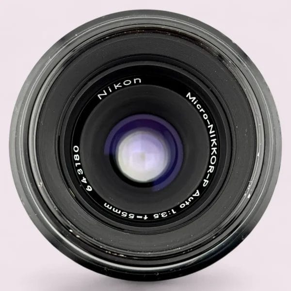 Nikon 55mm f/3.5 Micro-Nikkor-P Pre-Ai F Mount Macro Lens
