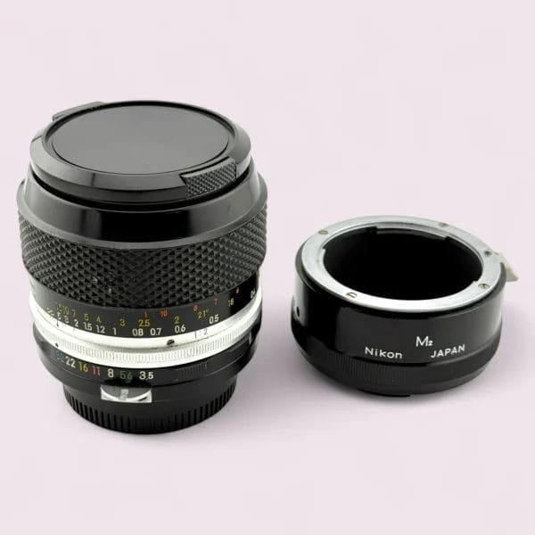 Nikon 55mm f/3.5 Micro-Nikkor-P Pre-Ai F Mount Macro Lens