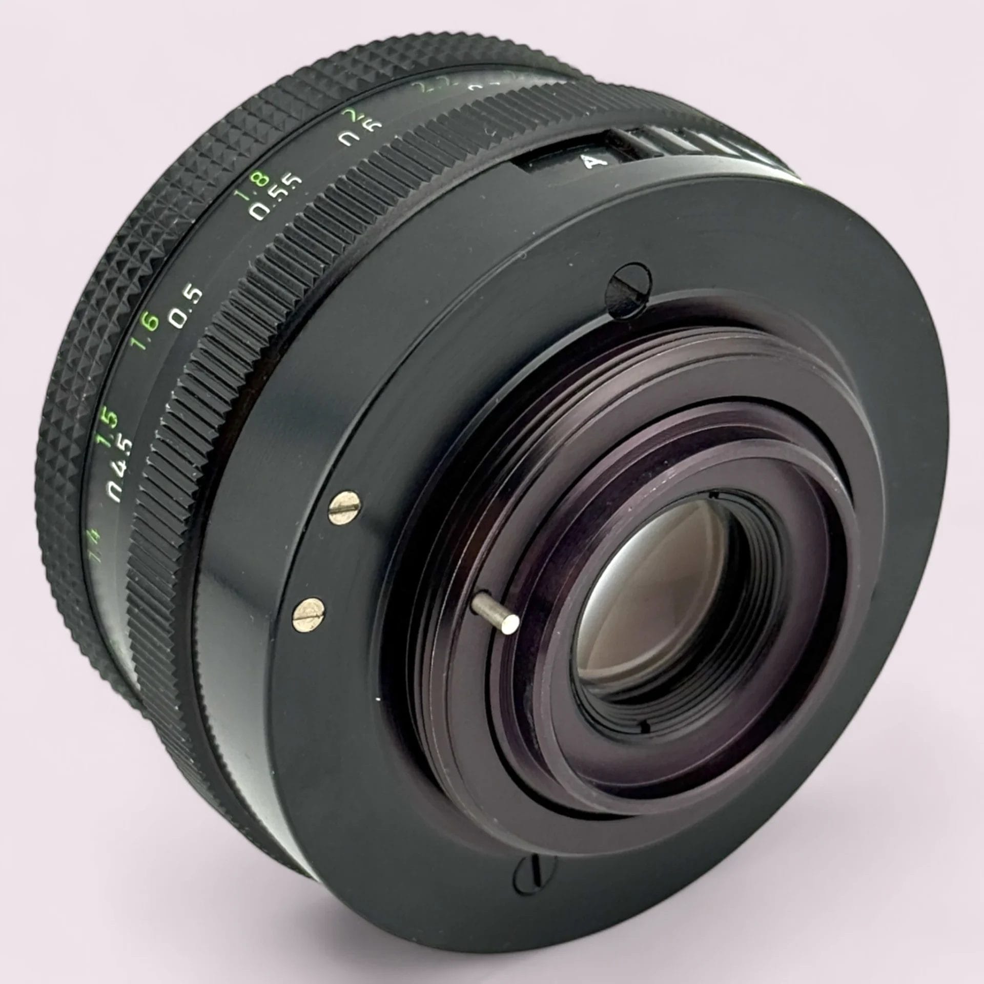 Carl Zeiss Jena DDR Tessar 50mm f/2.8 M42 Lens Black - Analogue