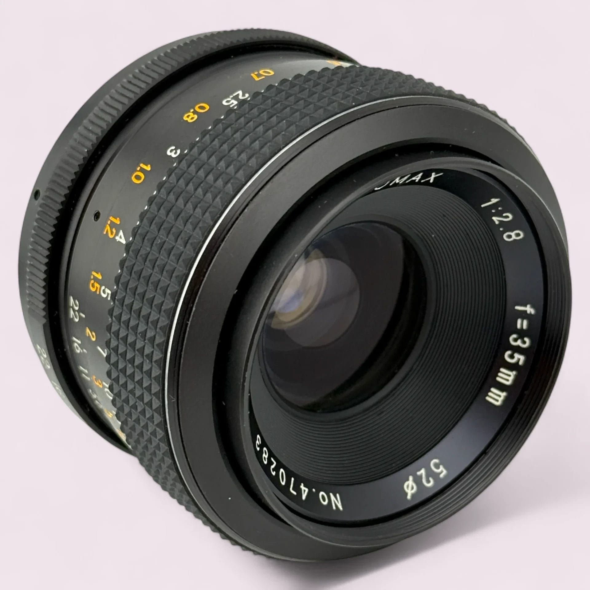 Optomax 35mm f/2.8 M42 Lens Auto - Analogue Revival
