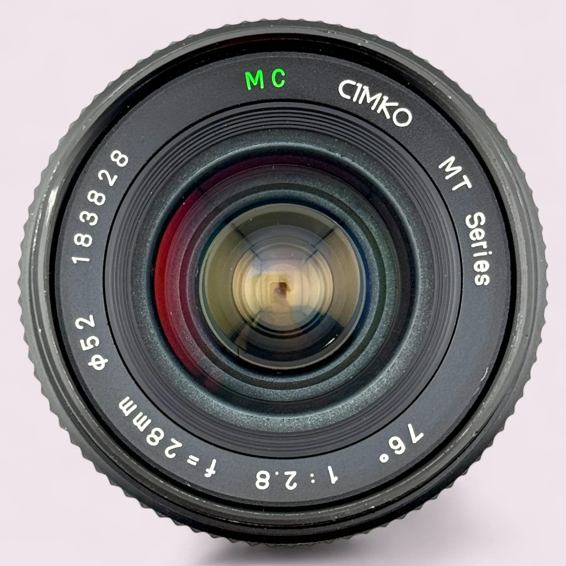 Cimko 28mm f/2.8 lens Yashica/Contax mount - Analogue Revival