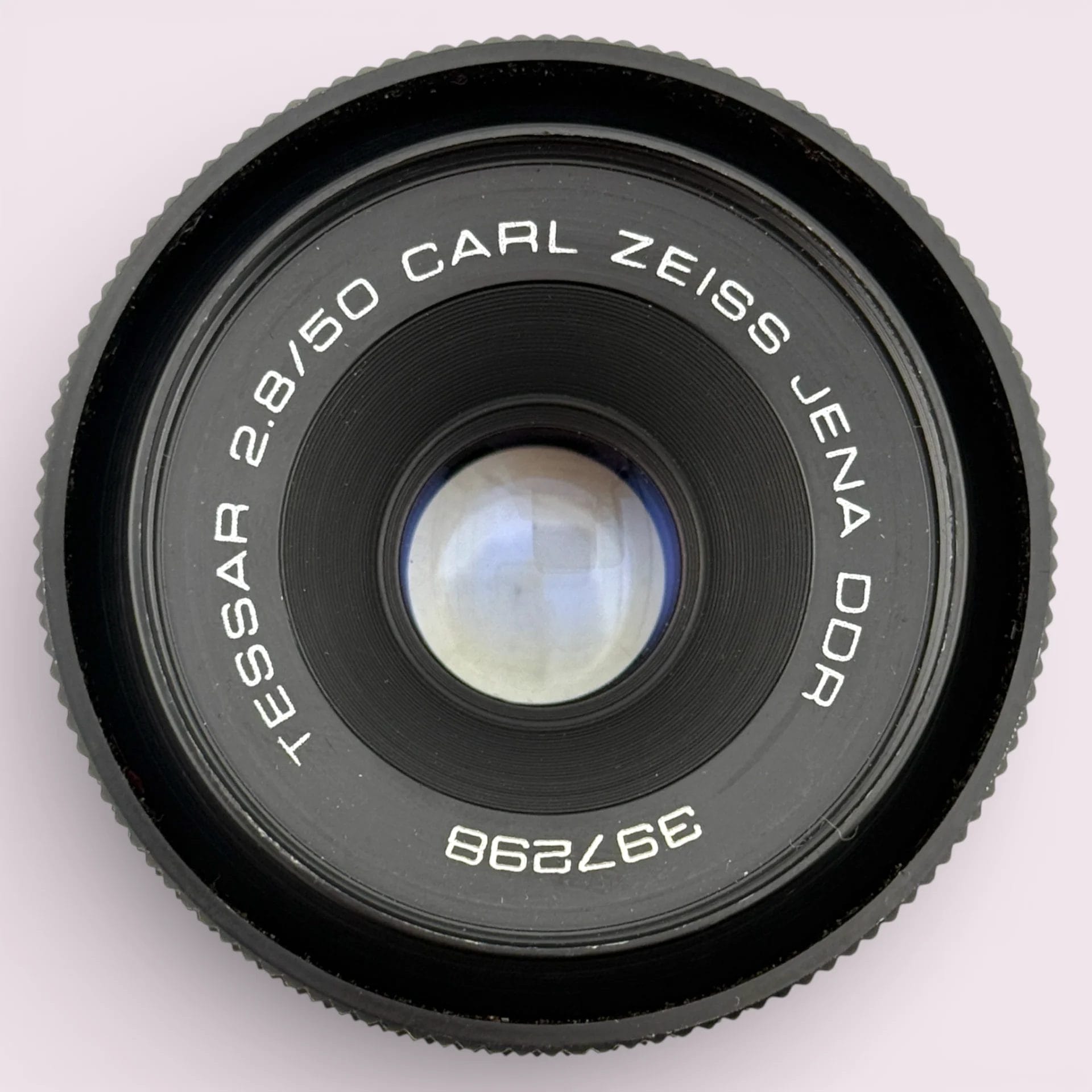 Carl Zeiss Jena DDR Tessar 50mm f/2.8 M42 Lens Black - Analogue
