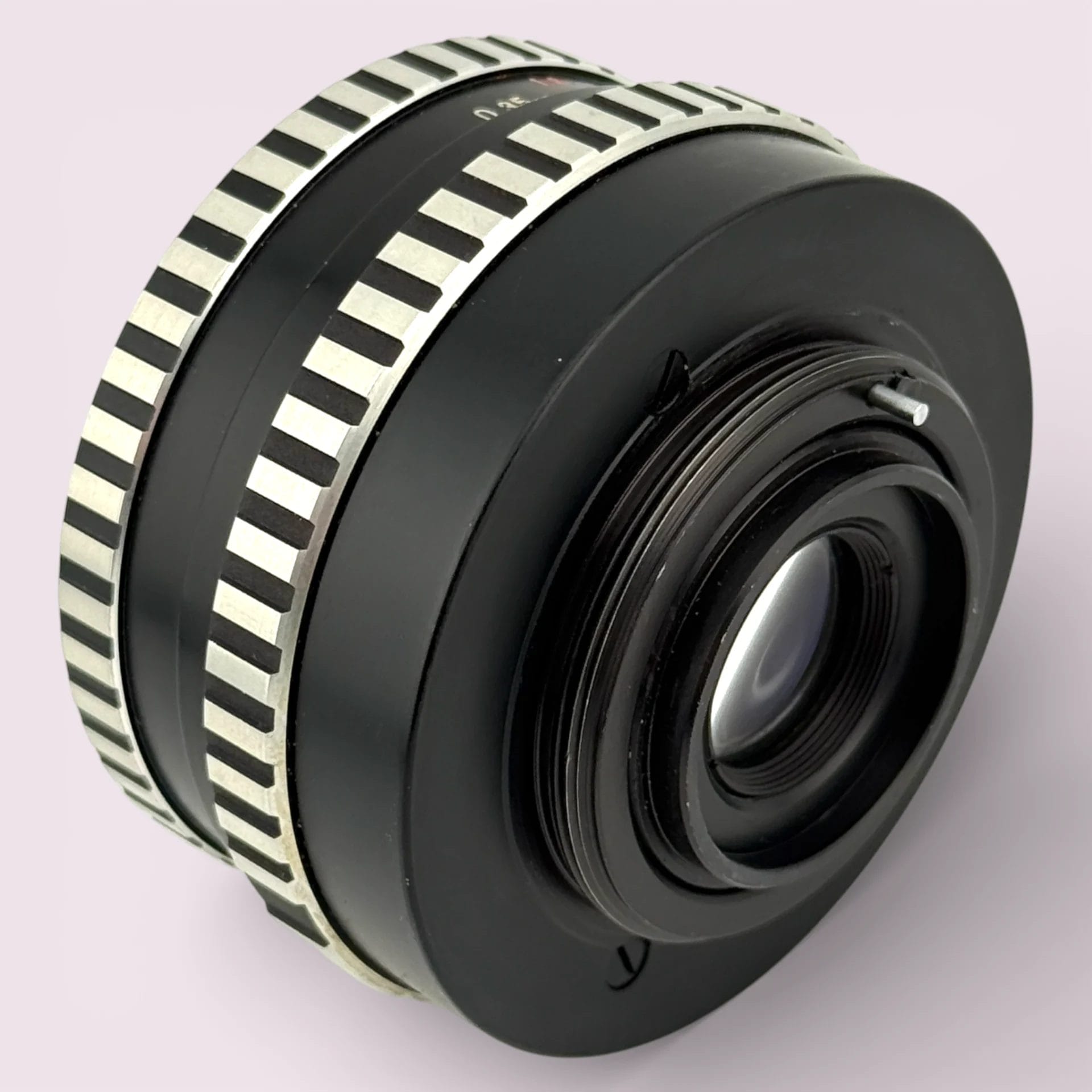 Carl Zeiss Jena DDR Tessar 50mm f/2.8 M42 Lens Zebra - Analogue